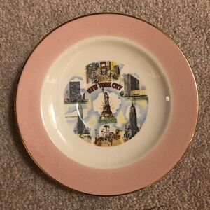 Vintage New York City Decorative Plate